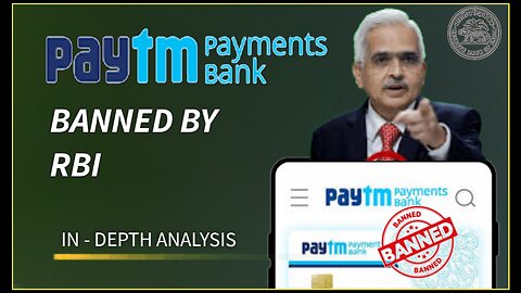 Paytam Payment Bank ban | RBI News | Paytam band