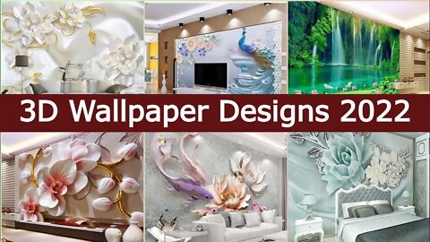 100 3D Wallpaper Designs For Living Room 2022 | Bedroom 3D Wallpaper Designs | 3D Wallpaper Designs