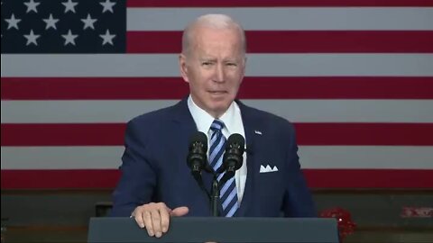 Biden's Synapses Malfunction As He Attempts To Speak Complete Sentence