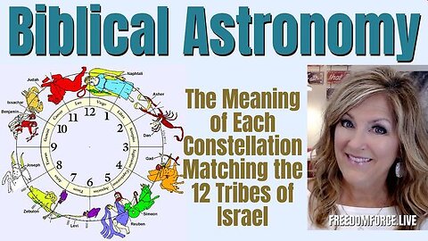 BIBLICAL ASTRONOMY 101 - THE BIBLICAL MEANINGS OF THE CONSTELLATIONS 12-20-23
