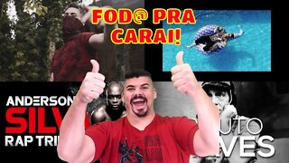 REACT TAUZ - 4 EM 1 - Deus da Guerra, VOLTO PRO YOUTUBE, Anderson Silva, Chaves - MELHOR DO MUNDO