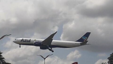 Airbus A330NEO PR-ANY na aproximação final antes de pousar em Manaus vindo de Campinas