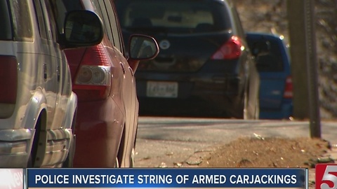 Police Investigate String Of Armed East Nashville Carjackings
