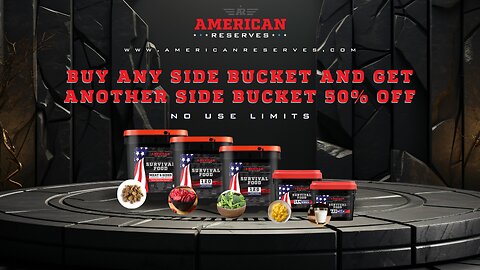 BUY ANY SIDE BUCKET AND GET ANOTHER SIDE BUCKET FOR 50% OFF