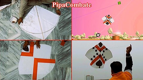 PipaCombate kite 1.5 Tawa making & kite flying Tutorial