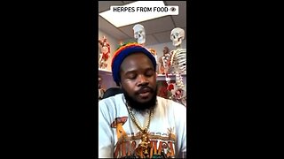 Herpes from food 🥘