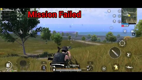 Mission Failed BGMI PUBG MOBILE GAMES