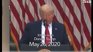 Trump Started $35 Insulin - Biden Overturned Trump's EO and Took It as His Own - "Super Plagiarizer"