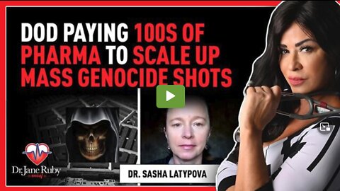 PROOF - DOD Using Big Pharma To Scale Up Mass Genocide