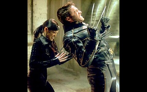 Cross kick Studio Films Kelly HU Moore fight scene in XMen2