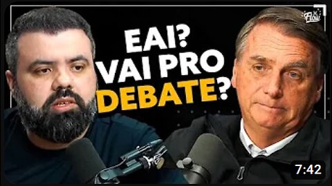 BOLSONARO vai pros DEBATES?