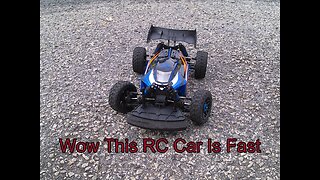First Run For My New RC Car