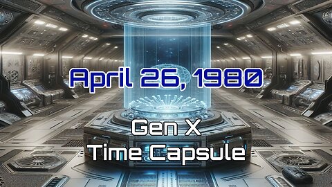 April 26th 1980 Gen X Time Capsule