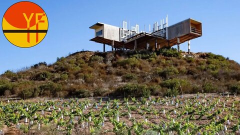 Tour In Flying House By Alejandro D' Acosta In VALLE DE GUADALUPE, MEXICO