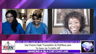 Diamond & Silk Chit Chat Live Joined by: Cheryl Brown 10/18/22