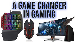 Game changer in Gaming, one handed Gaming and Mouse combo #gaming #gamer
