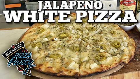 How to Make a Jalapeno White Pizza | Blackstone Griddles