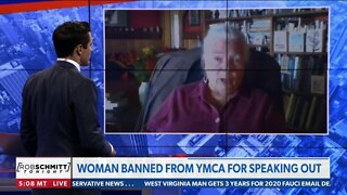 WOMAN BANNED FROM YMCA FOR SPEAKING OUT