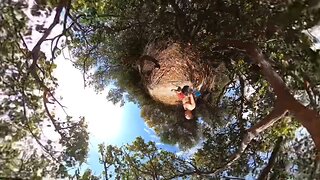 Blasian Babies Family Sunny Atlantic Dunes Park Delray Beach, FL Trail And Beach With GoPro Max!