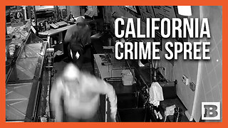 ICE CREAM BANDITS! Hooded Thieves Break Into California Baskin-Robbins, Panic When Alarm Goes Off