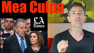 Mea Culpa-- Media Lies AGAIN by Omission to make us Presume Paul Pelosi's Attacker was MAGA