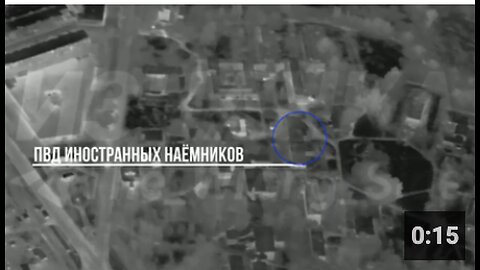 Missile Strikes on foreign mercenaries deployment point in Kharkov