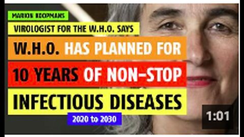 The WHO Has Planned For 10 Years Of Nonstop Infectious Diseases