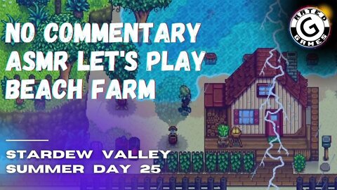 Stardew Valley No Commentary - Family Friendly Lets Play on Nintendo Switch - Summer Day 25