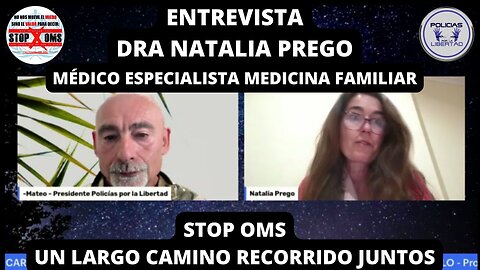 Entrevista Dra Natalia Prego STOP OMS