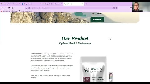 Against All Odds Activ Greens Product Increases Nitric Oxide