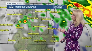 Southeast Wisconsin weather: Scattered rain, storms Saturday