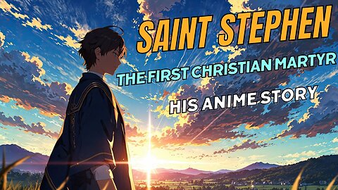 🌟 The Courageous Faith of Saint Stephen in Anime: Christianity's First Martyr 🌟