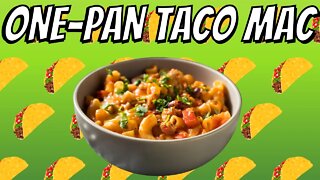 Mexican Pasta | One Pot Taco Mac (Taco Pasta With a Side of Plot Twists!)