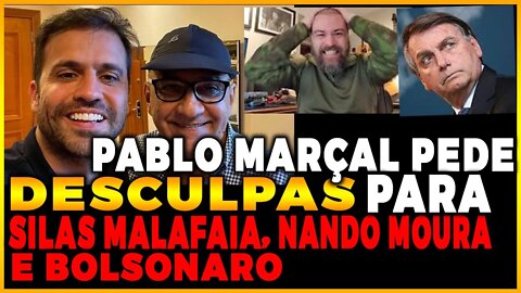 🔴 Pablo Marçal pede DESCULPAS para Silas Malafia, Nando Moura e Jair Messias Bolsonaro