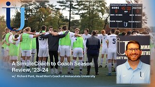 SimpleCoach to Coach with Richard Punt, Head Men's Coach at Immaculata University