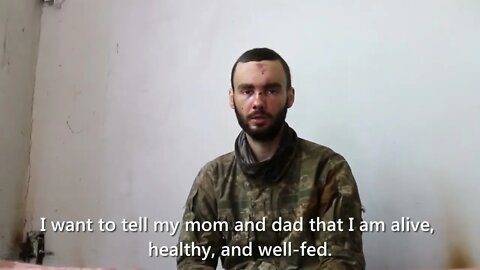 Captured Ukrainian Soldier: "Our Commanders Forgot About Us, They Abandoned Us. Left Us For Dead"