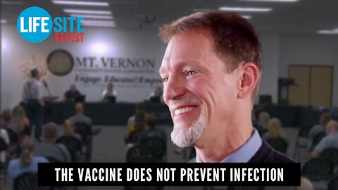 'The vaccine does not prevent infection,' Dr. Dan Stock testifies to school board