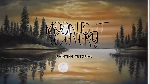Easy And Beautiful Moonlight Drawing I Moonlight Scenery Drawing easy