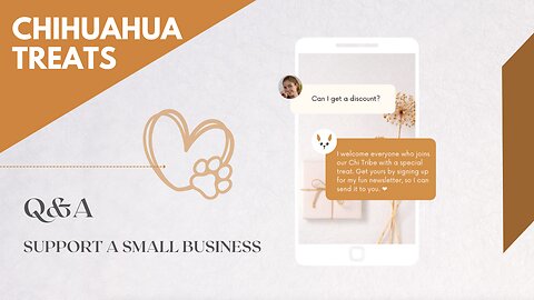 Q&A Chihuahua Treats Online Shop