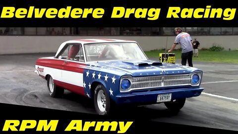 12 Second Plymouth Belvedere Drag Racing