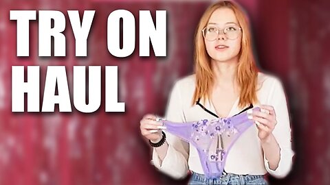 Try on Haul undergarment from aliexpress! I didn't expect this