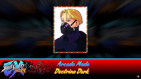 Street Fighter EX Plus Alpha: Arcade Mode - Doctrine Dark