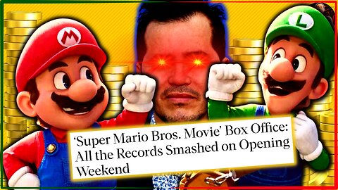 Super Mario Bros. Movie BREAKS RECORDS & Shows How You Can Be Successful in Media in 2023