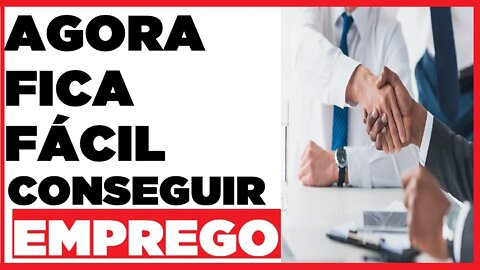 5 PASSOS PRA VOCÊ CONSEGUIR UM EMPREGO RÁPIDO