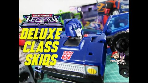 ⚠️🚙[IMPERDÍVEL] Transformers Legacy Deluxe Class Skids Review