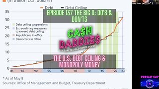 Cash Daddies Podcast 137 The U.S. Debt Ceiling & Monopoly Money