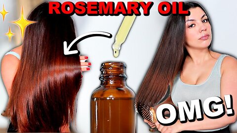 Grow Hair Like Crazy with This Rosemary Oil Trick