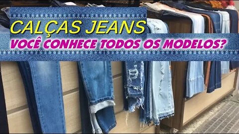 Onde Surgiu e Quantos Tipos de Calças Jeans Exitem?