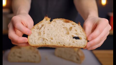 Quick & Easy Same-Day Sourdough Bread Recipe | Fresh Homemade Bread in Just One Day!
