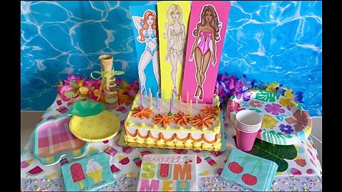 🥳💖🎂 Birthday Vlog: Pool & Pizza Party + Art 🍕🌸🏝️☀️